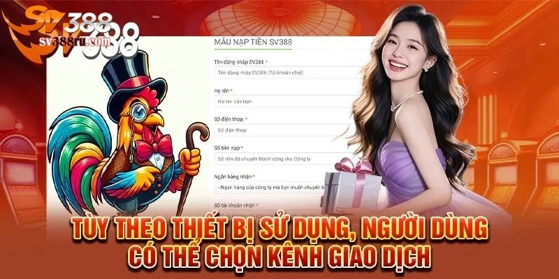 Nạp tiền SV388